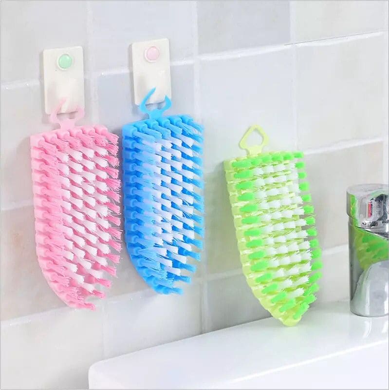 360˚ Degree Flexible Corner Cleaning Brush, Kitchen Sink Brush, Bendable Bristle Brush, Wall Ceramic Tile Floor Cleaning Brush 360˚ Degree Flexible Corner Cleaning Brush, Kitchen Sink Brush, Bendable Bristle Brush, Wall Ceramic Tile Floor Cleaning Brush